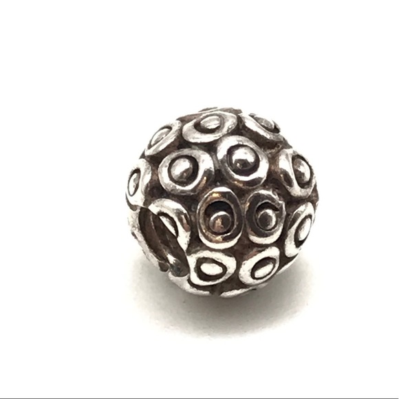 Pandora Retired Swirls Bead Charm - Picture 1 of 5